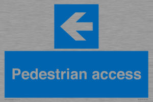 Pedestrian access